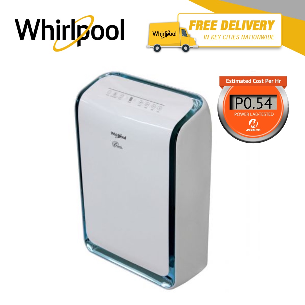 Whirlpool 37 m2 capacity Air Purifier with 4 Stages Filter AP636 W