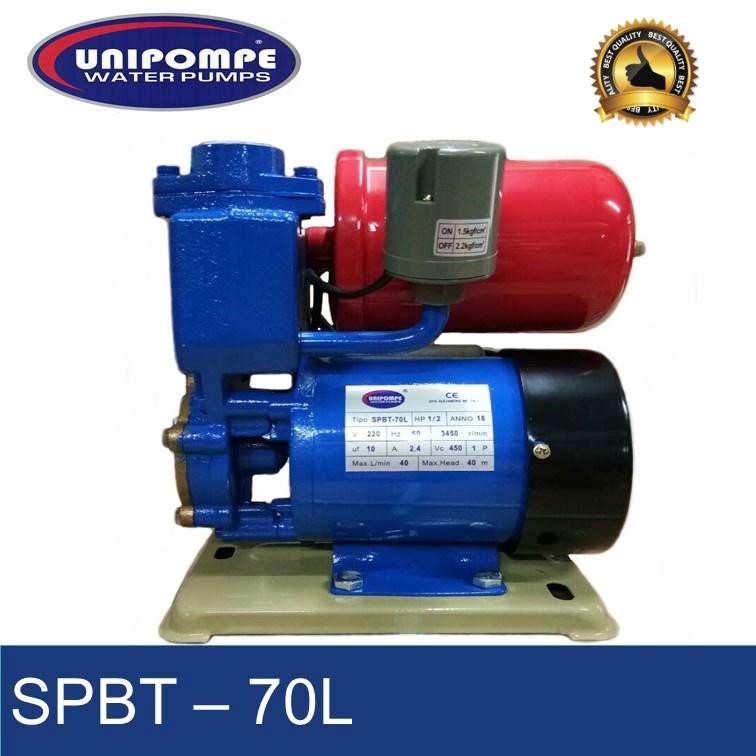 Unipompe Automatic Booster Pump 1/2HP with Bladder Tank Shopee