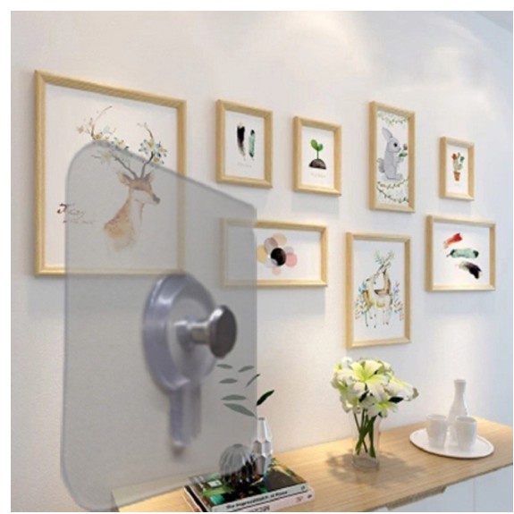 ON HAND NonTrace Self Adhesive Nails Hook For Photo Frame Hole Hanging