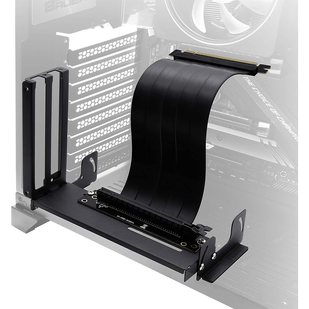 EZDIYFAB Vertical Graphics Card Holder with MultiAngle,Video Card VGA