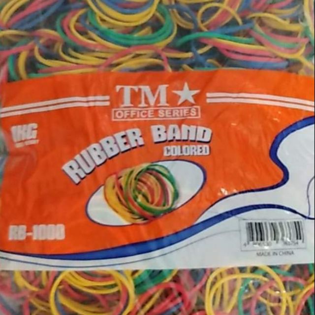 Colored Round Rubber band 1 kilo pack Shopee Philippines