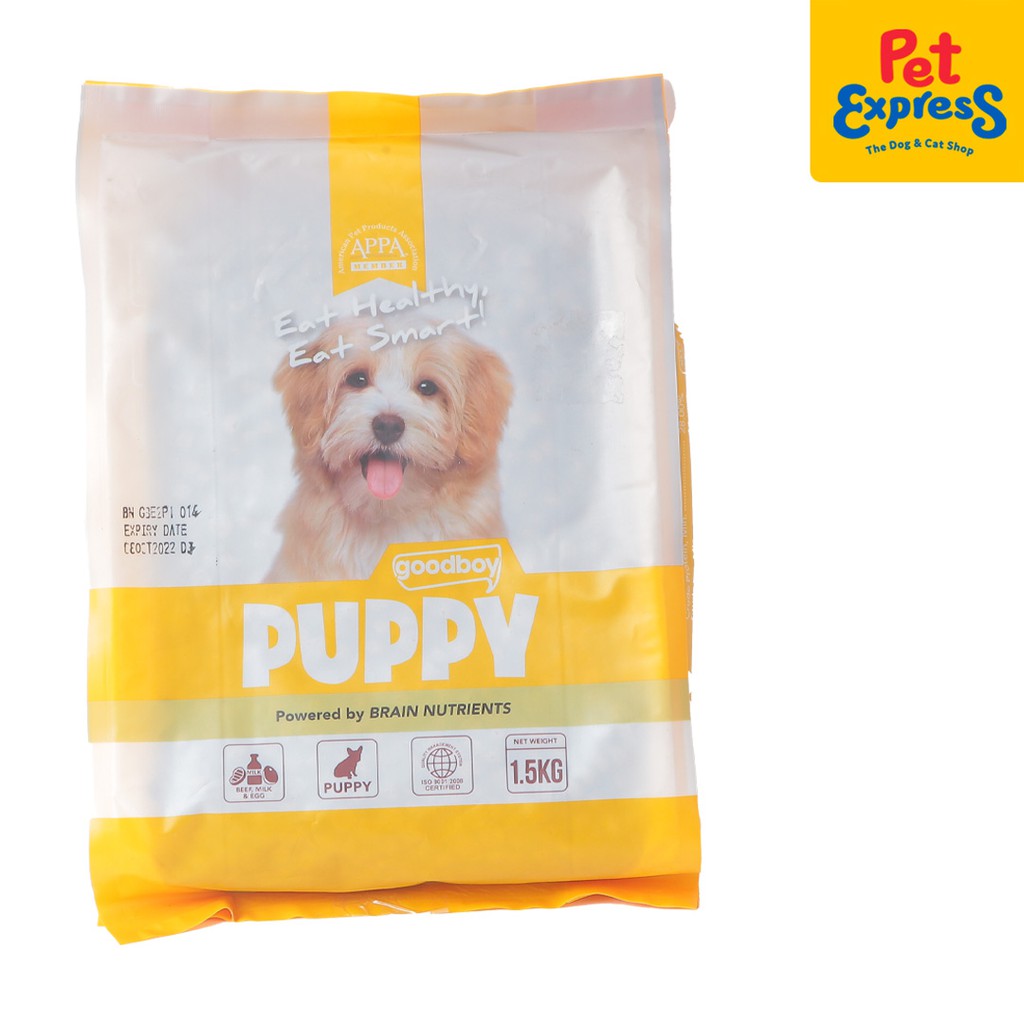 Goodboy Puppy Beef and Milk Dry Dog Food 1.5kg Shopee Philippines