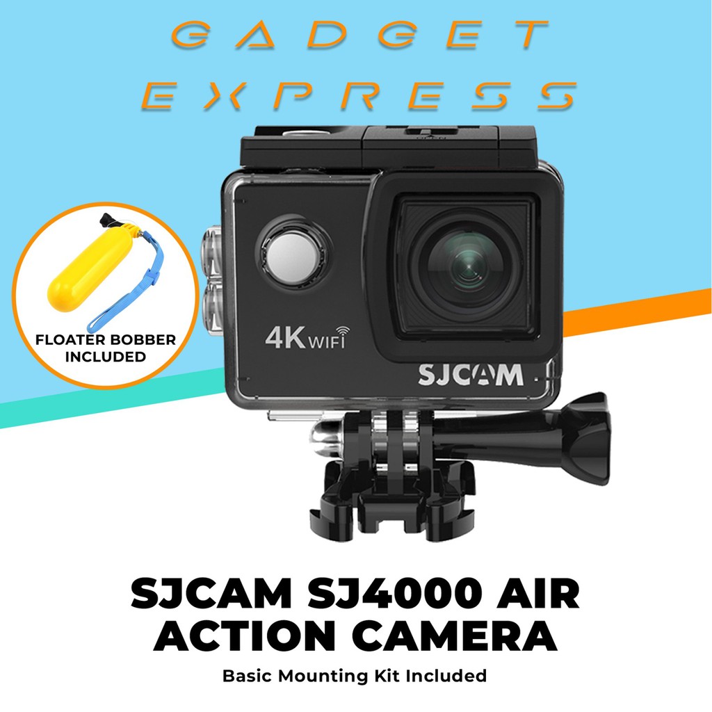 SJCAM SJ4000 Air WiFi Action Camera Free Floater Shopee Philippines