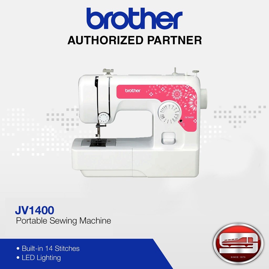 Brother JV1400 Sewing Machine 14 stitches Shopee Philippines