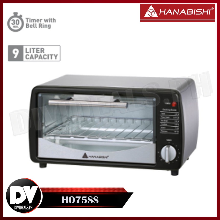 Hanabishi Oven Toaster 9L HO75SS Shopee Philippines