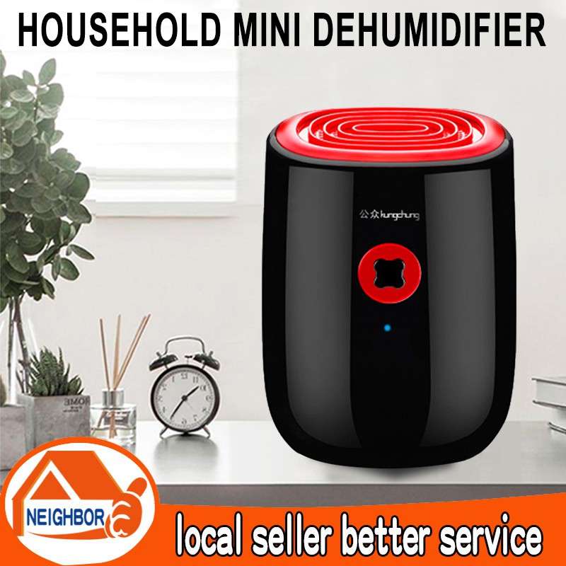 【In Stock】800ML Dehumidifier Electric Quiet Drying Damp Moisture