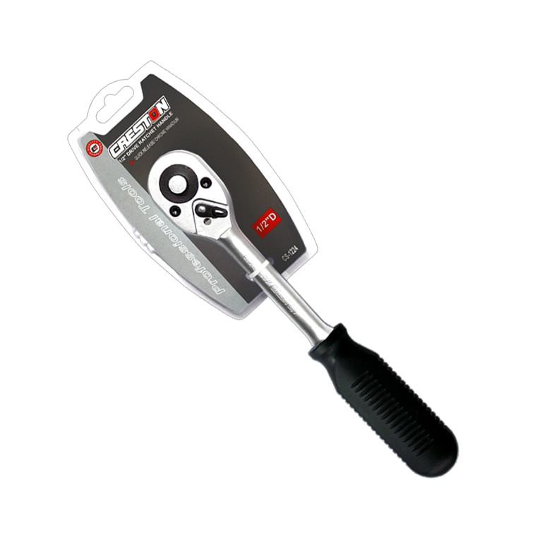 CRESTON Socket Wrench Heavy Duty Ratchet Handle Black Shopee Philippines