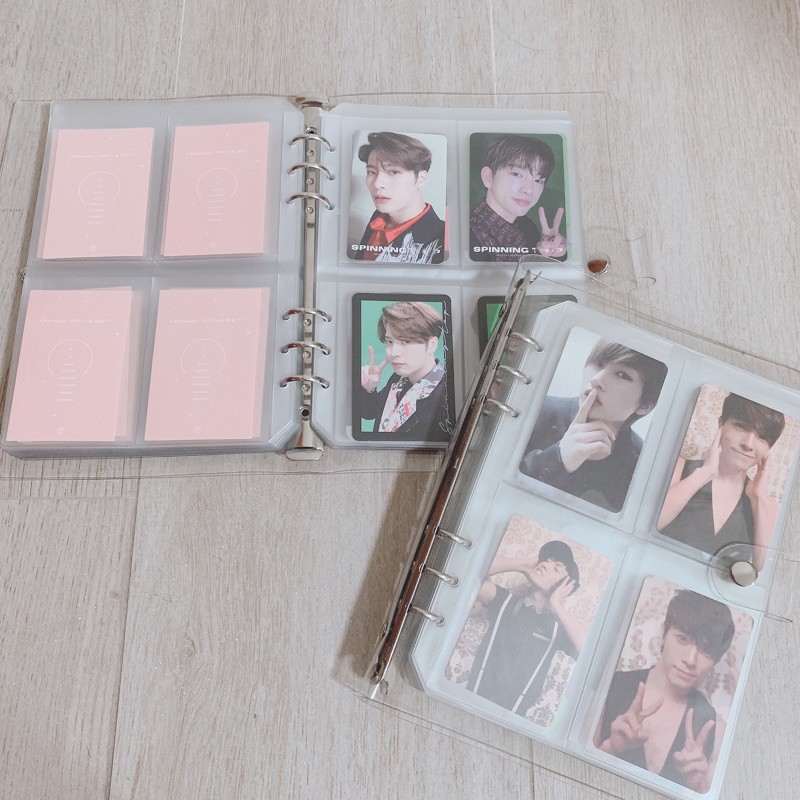 KPop Photocard Collection Binder 4 Pocket Sleeves Shopee Philippines