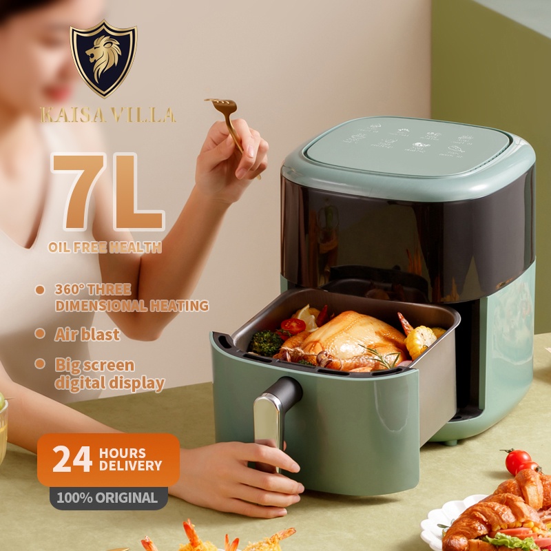 Kaisa Villa air fryer 7L electric fries machine oil free large capacity