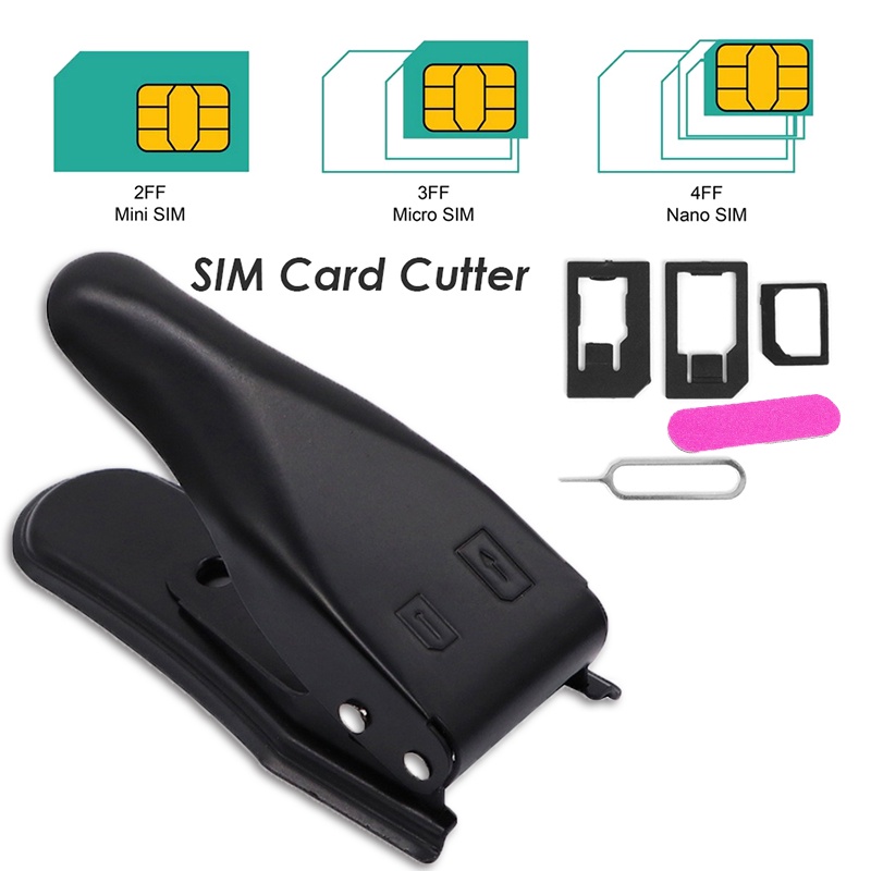 3 In 1 SIM Card Cutter Micro Sim Nano Sim Cutter Shopee Philippines