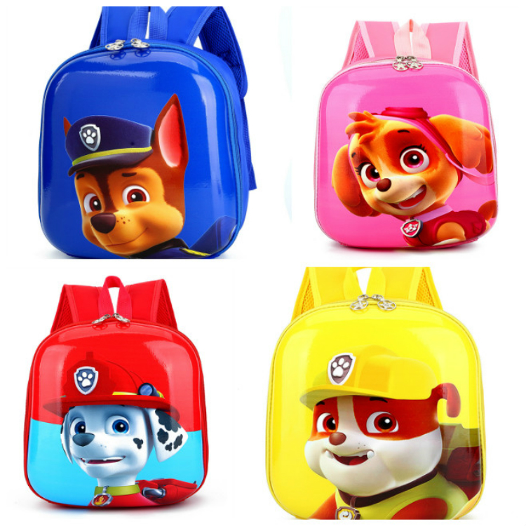 Hard Shell Paw Patrol Kindergarten Kids Backpack Small Bags Back Pack