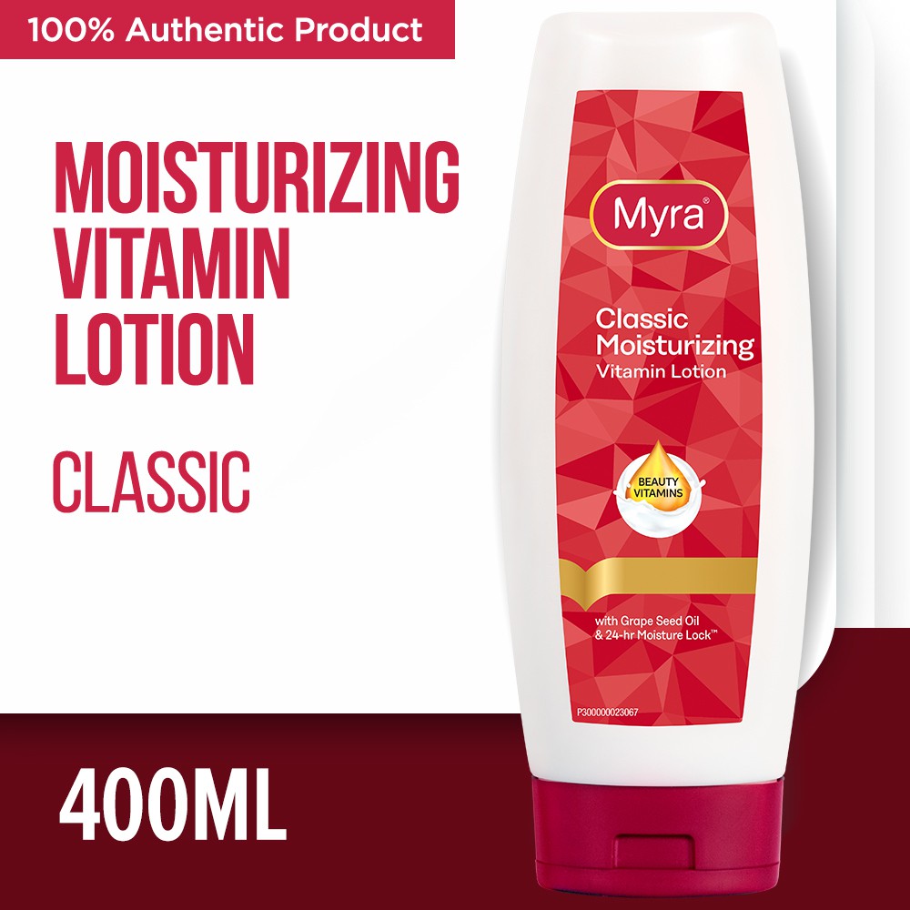 Myra Classic Moisturizing Vitamin Lotion 400ml Shopee Philippines