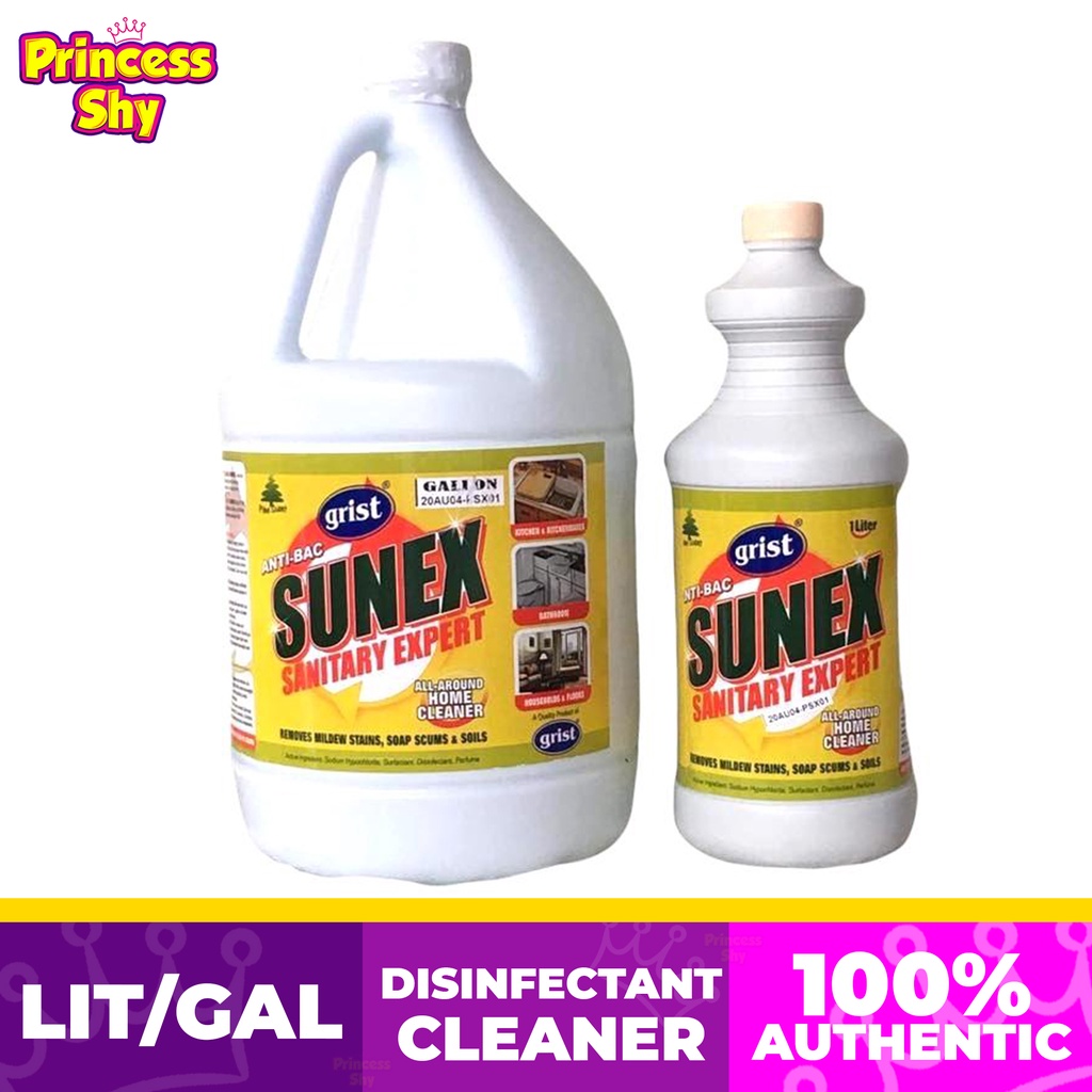 Sunex Antibac Disinfectant All Around Home Cleaner Antibacterial Liter
