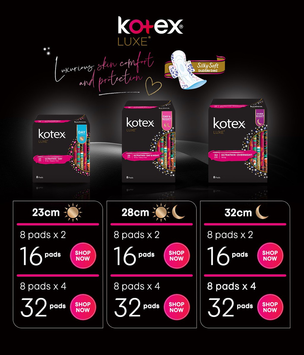 Kotex Official PH, Online Shop Shopee Philippines