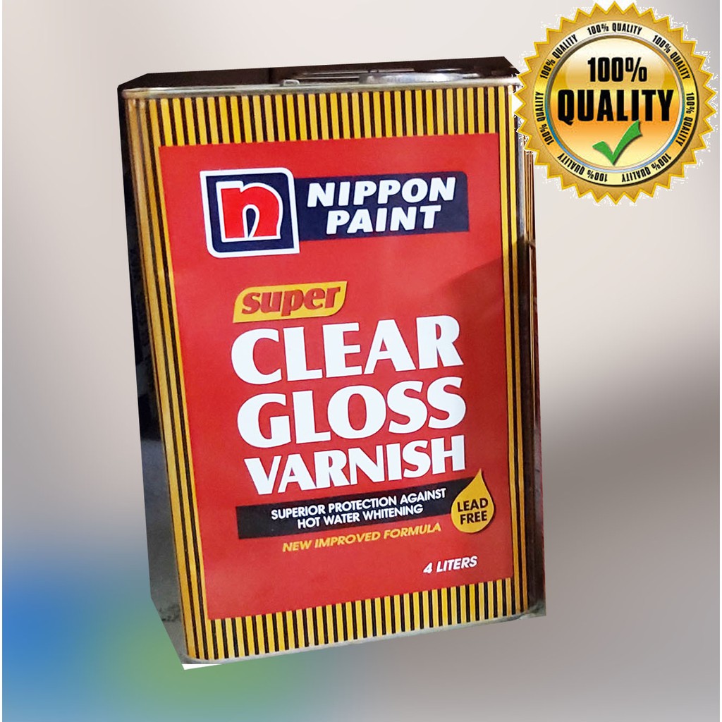 Nippon Paint Super Clear Gloss Varnish 1 Gallon (formerly Valspar / V