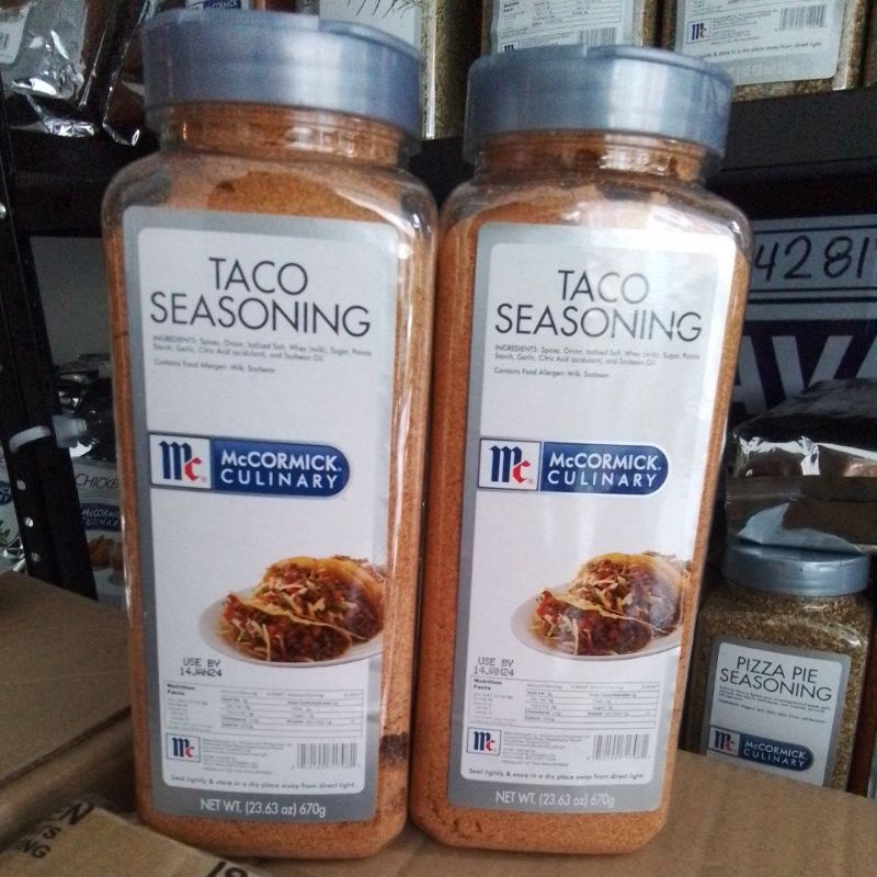 McCormick Taco Seasoning 670g Shopee Philippines
