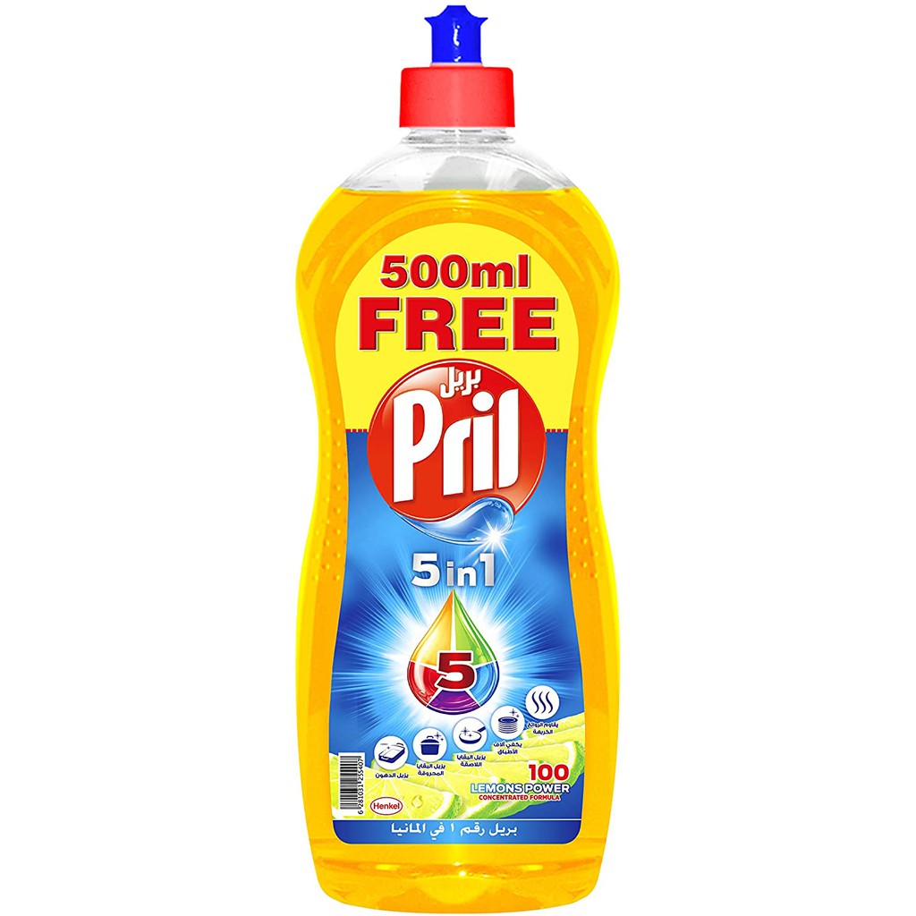 Pril Lemon Dishwashing Liquid 1.5 liter Shopee Philippines