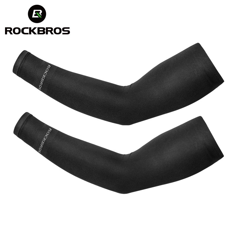 ROCKBROS Cycling UV Protection Arm Sleeves Cover 1 Pair Shopee