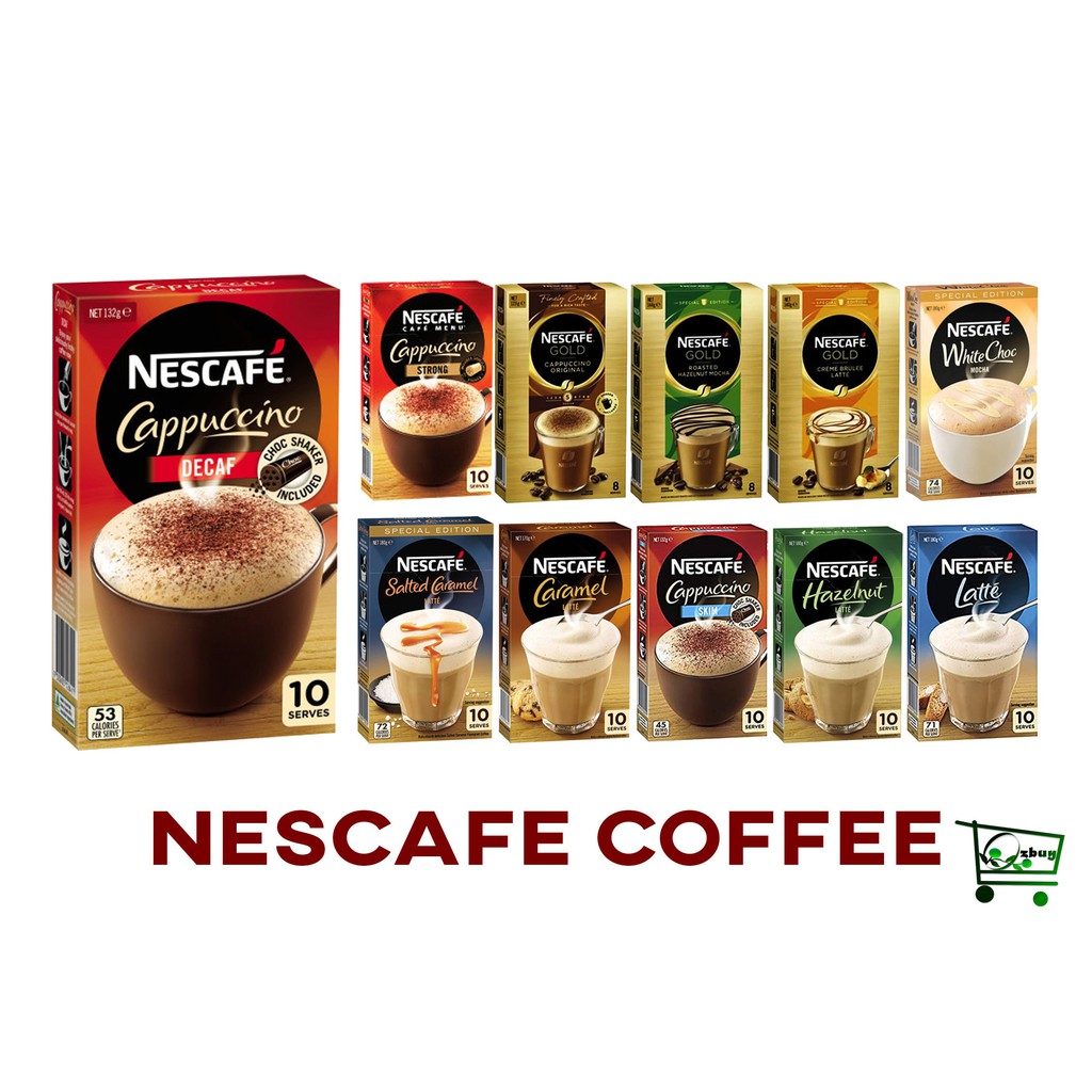 NESCAFE Gold Regular Instant Coffee Sticks (Available 5 Flavors) from