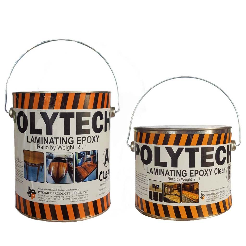 Polytech Laminating Clear Epoxy Resin for Super Gloss Coating and