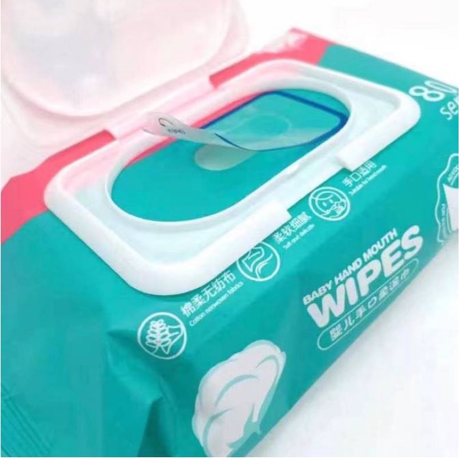 Baby Wipes 80 Sheets Disposable Cotton Wet Tissues Baby Care Napkin Non