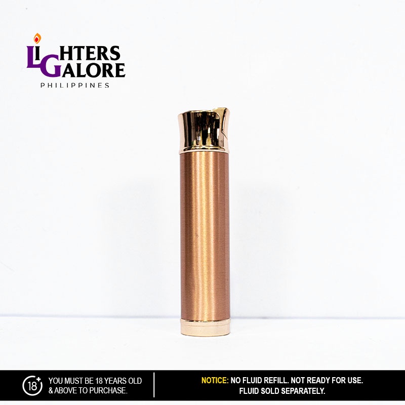 Lighters Galore TORCH 303 (CYLINDER SHAPE ROSE GOLD) Shopee