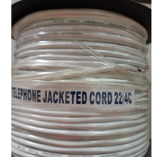 TELEPHONE WIRE 22/4 PER ROLL JACKETED WIRE Shopee Philippines