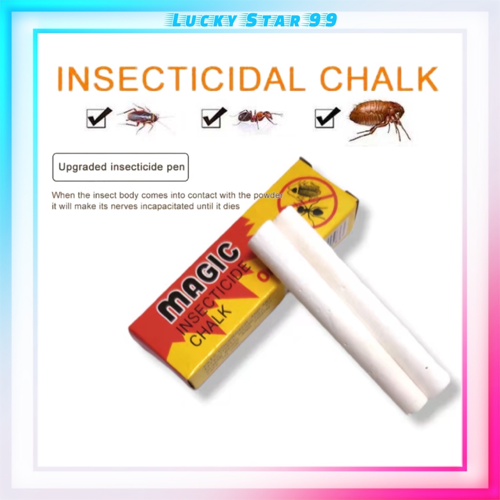 Insecticide insect pen chalk cockroach kill roaches ant flea Shopee