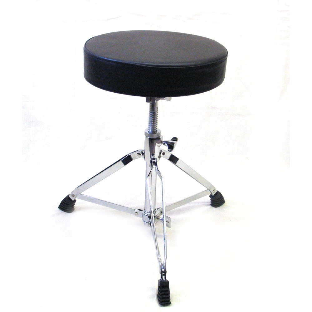 Universal Drum Throne Round Padded Drum Seat Stool Doublebraced