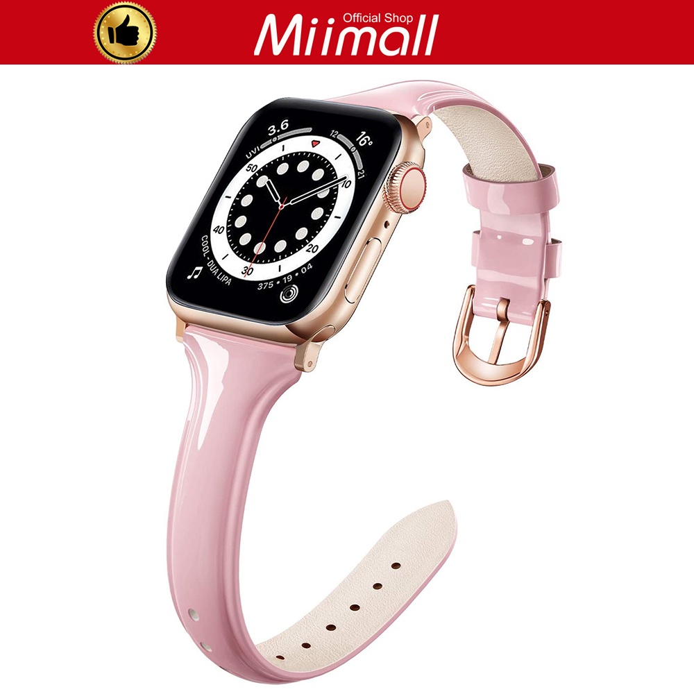 Miimall Band Compatible with Apple Watch Strap Series 7/6/5/4 41mm 44mm