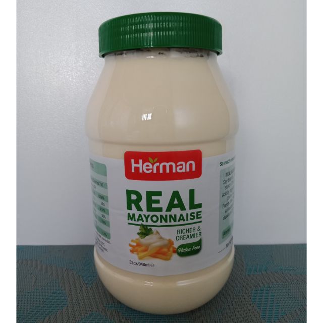 Herman Real Mayonnaise 946ml Shopee Philippines