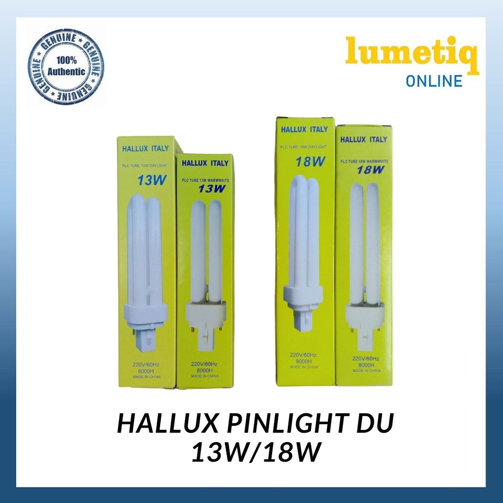 Hallux Dulux Pinlight DU 13W/18W (DAYLIGHT/WARM WHITE) Shopee Philippines