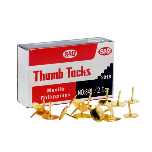 Thumbtacks / Thumb Tacks Sold per inner box Shopee Philippines