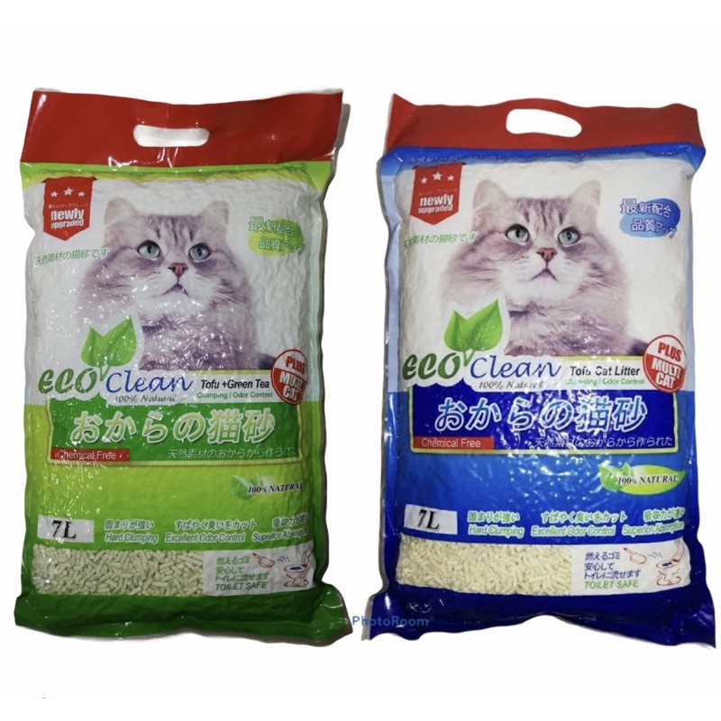 Eco Clean Tofu Cat Litter 7L Shopee Philippines
