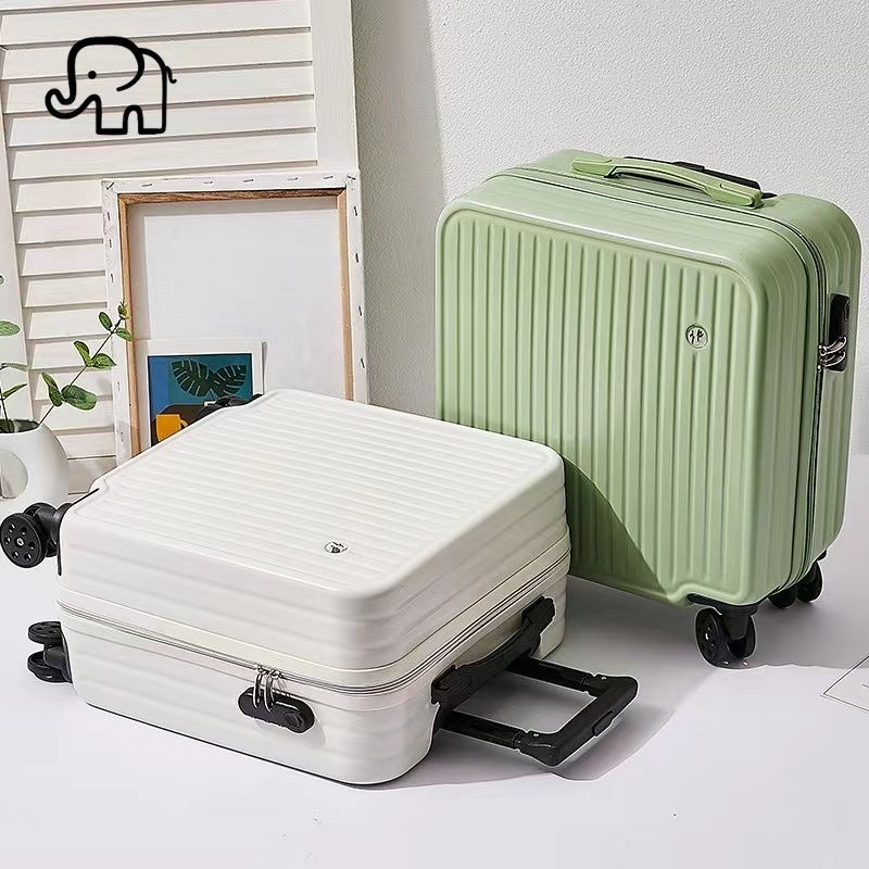 18 inch luggage fashion trolley case durable universal wheel password