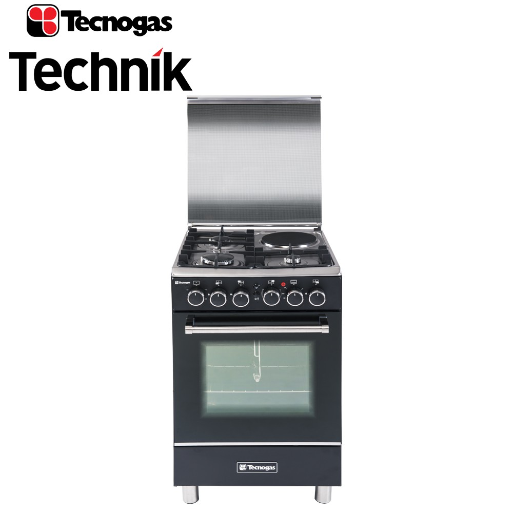 Tecnogas 55cm 3 Gas Burner Cooking Range TFG5531CRVMBC (Matte Black) Shopee Philippines