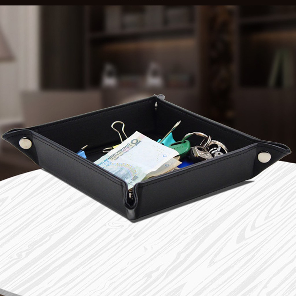 Jewelry Valet Tray PU Leather Catchall Tray Shopee Philippines