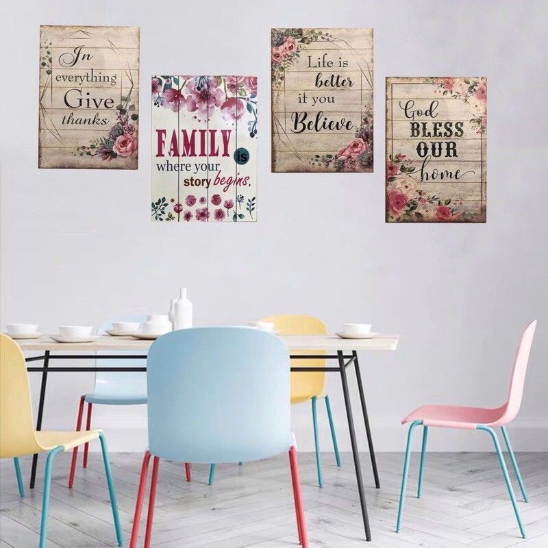 Gratitude Turns What We Have Into Enough Wooden Wall Decor Shopee