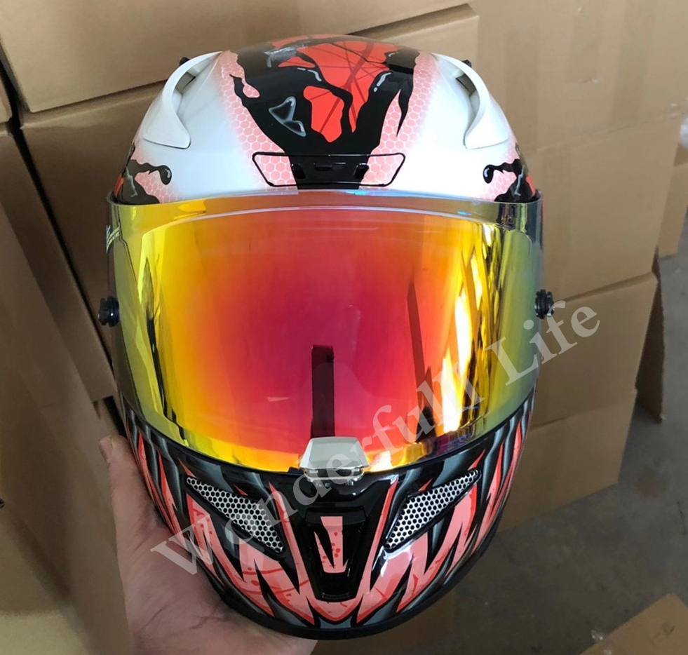 Motorcycle Helmet Visor 紫外線保護ナイトビジョンの安全な互換性 Lens RPHA11 RPHA70 、オートバイ