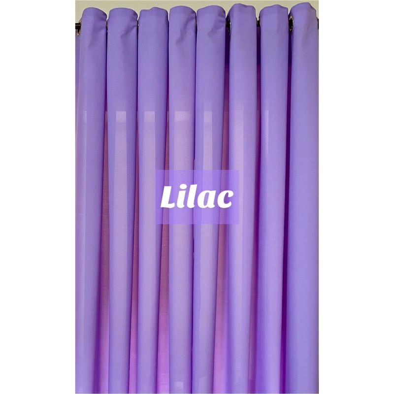Plain Inner Curtains Divisoria Supplier Shopee Philippines