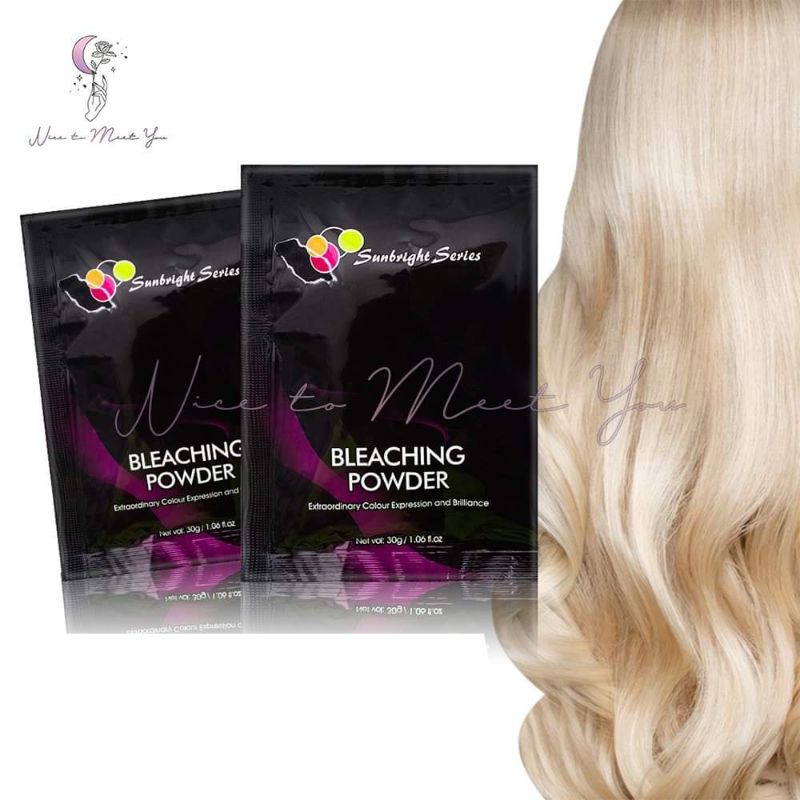 SUNBRIGHT SERIES HAIR BLEACHING POWDER 30G Shopee Philippines