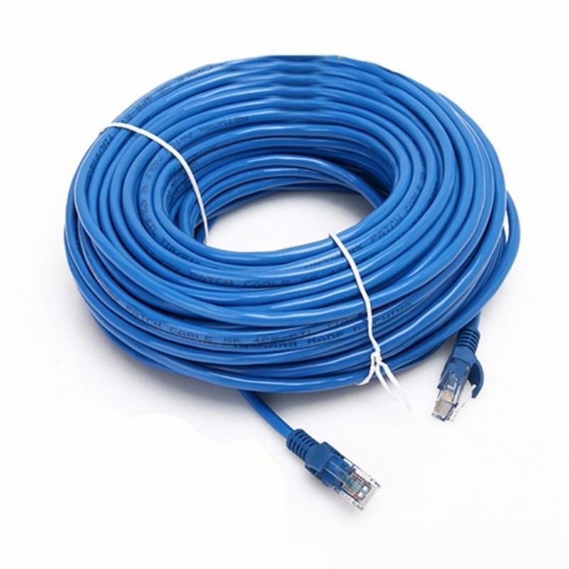 10M/15M/20M DATA Blue LAN CAT5e Network Cable for