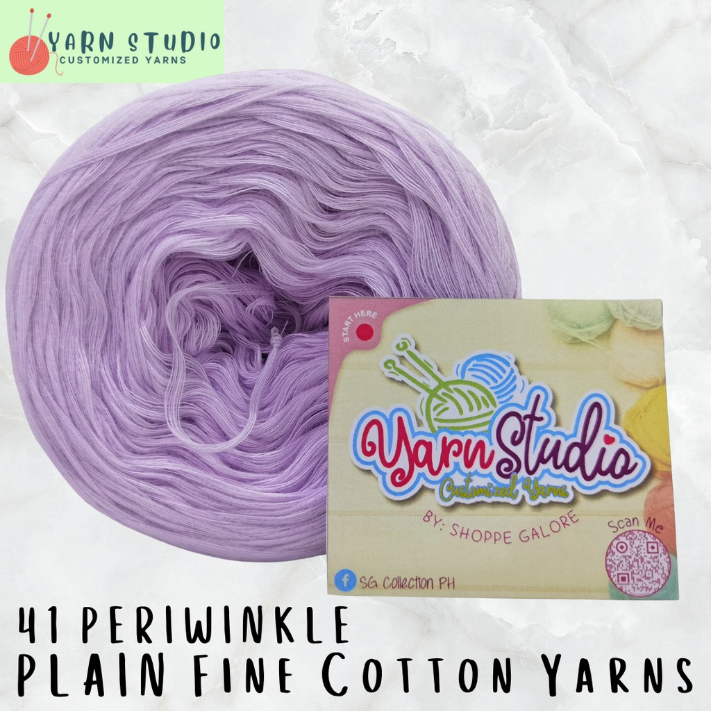 SINGLE COLOR YARN FINE COTTON YARNS Shopee Philippines