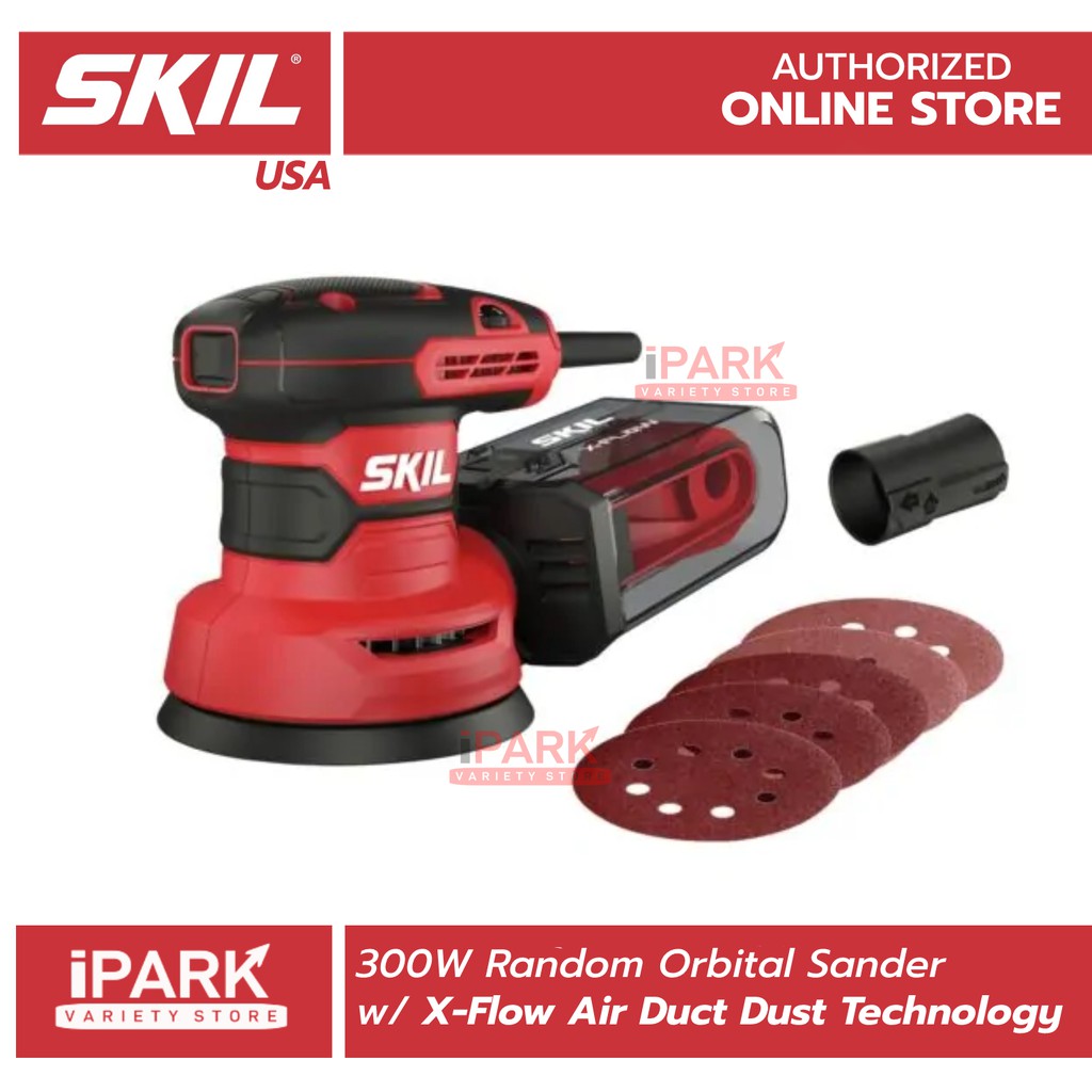 SKIL USA OFFICIAL Random Orbital Sander 300W | Shopee Philippines