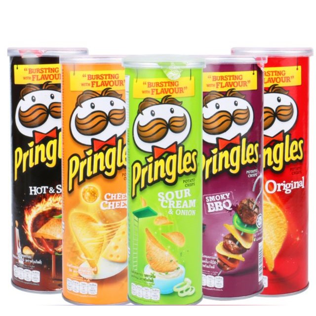 Pringles Potato Chips / Potato Chips 107gm (Various Flavors) Shopee