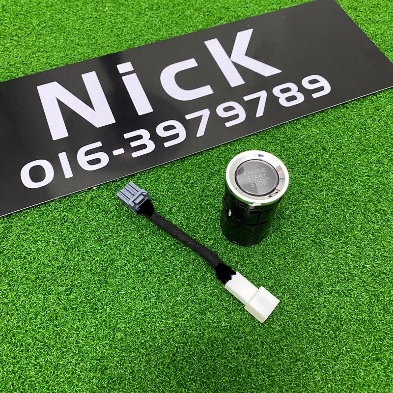 Honda City / Jazz FL Crystal led push start button with pnp harness