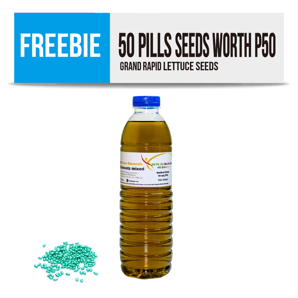 Yamasaki Trace Element Solution 500ml hydroponics aquaponics foliar