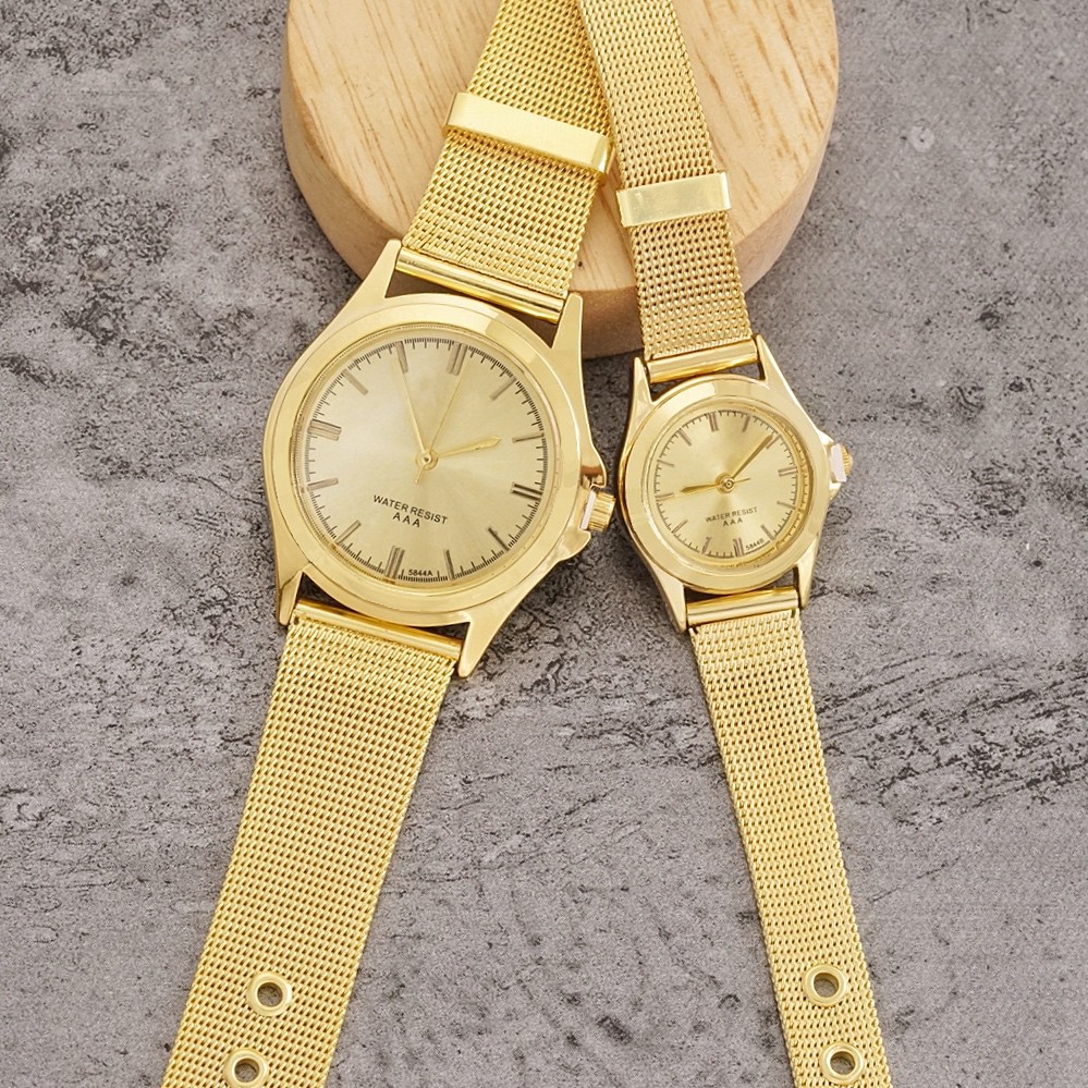 CASIO stainless steel Gold couple watch gift CA16CPCHP