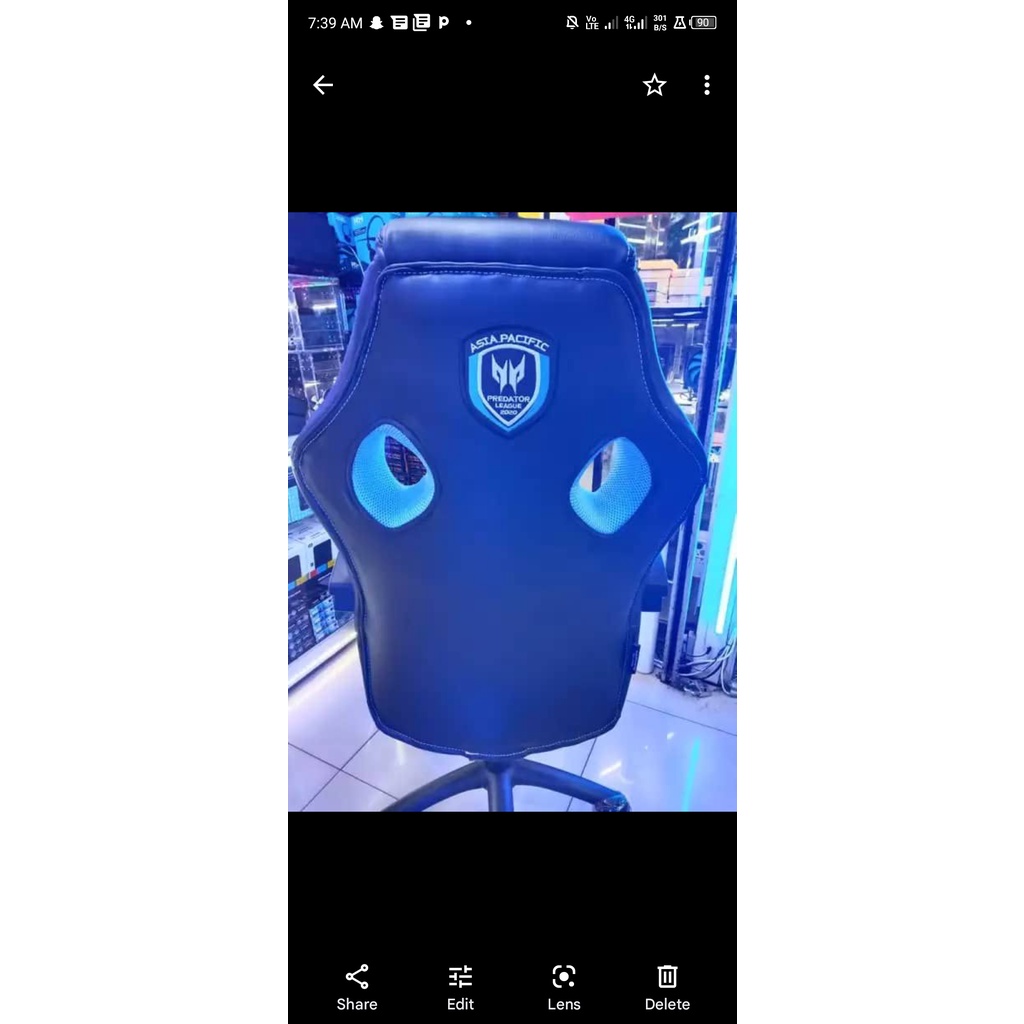 Predator gaming chair Shopee Philippines