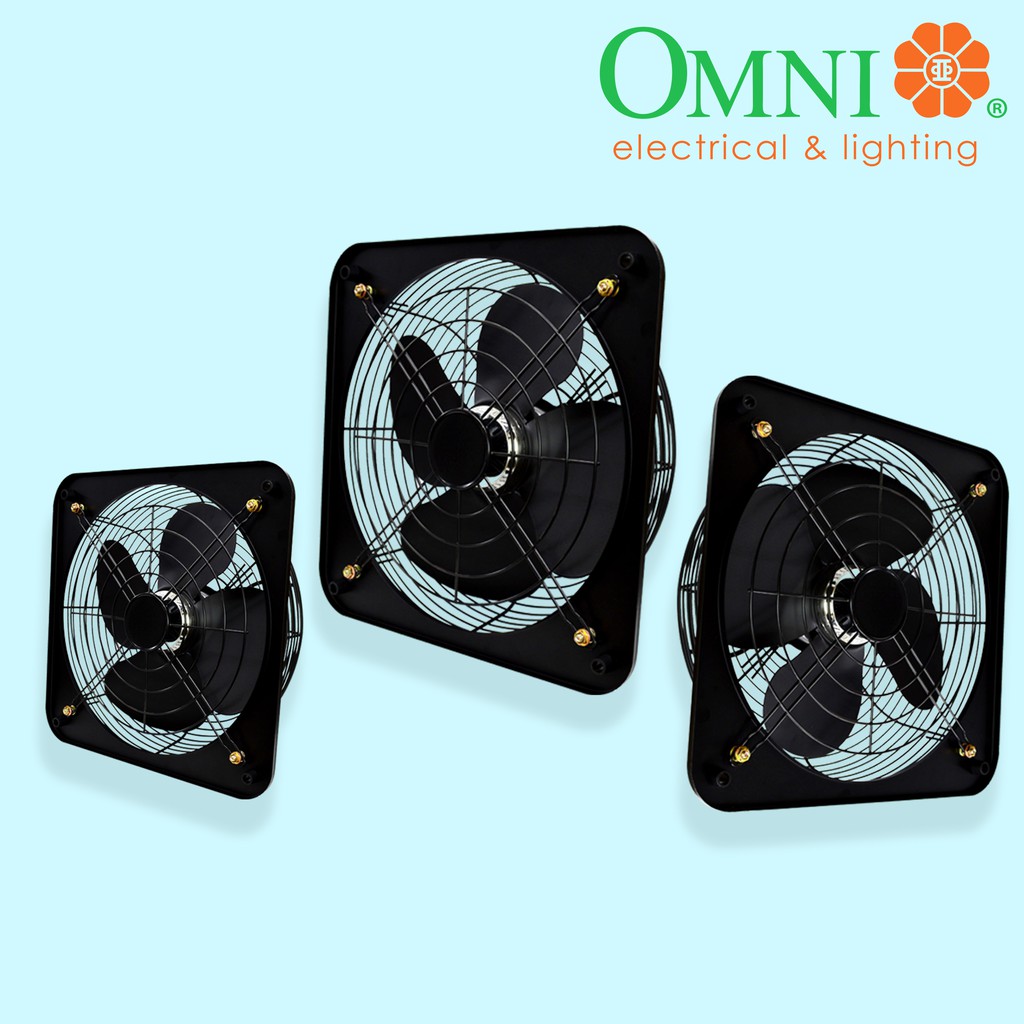 Omni Industrial Exhaust Fan 12", 14", 16" XFV300, XFV350, XFV400